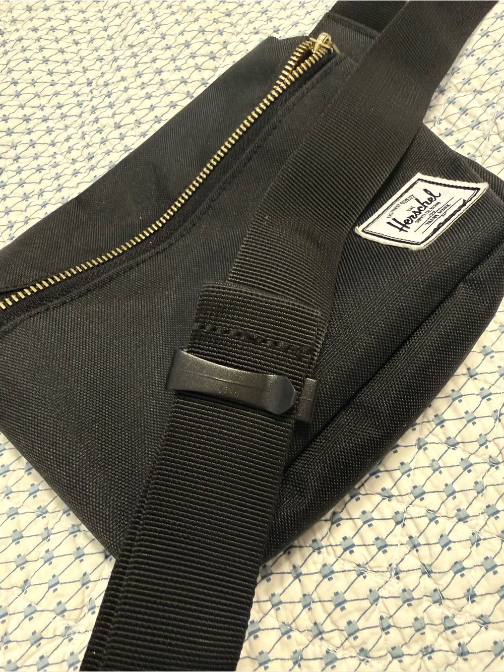 Herschel Black Crossbody Sling Bag